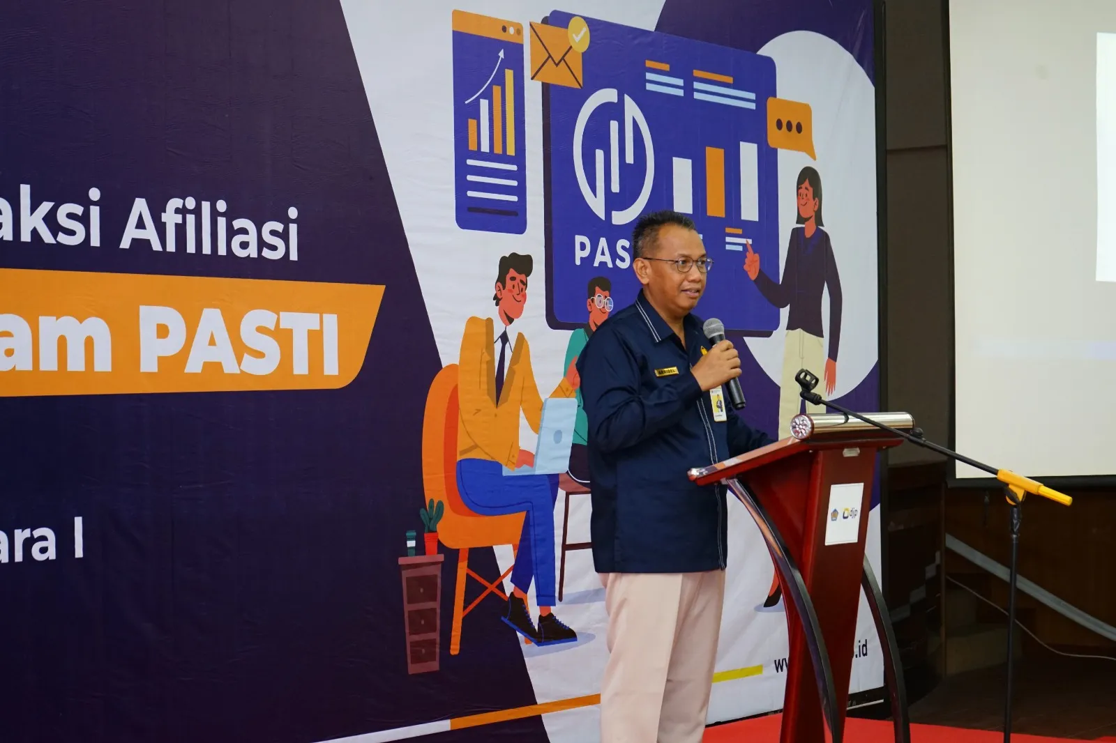 Amankan Penerimaan Pajak, KPP Madya Dua Medan Sosialisasi Program PASTI