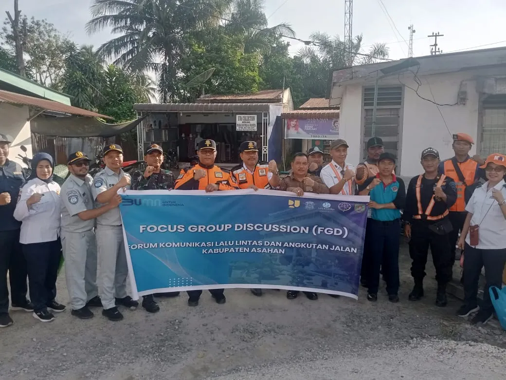 Dishub Provsu Sosialisasi Keselamatan Pengguna Jalan KA di Pulau Rakyat