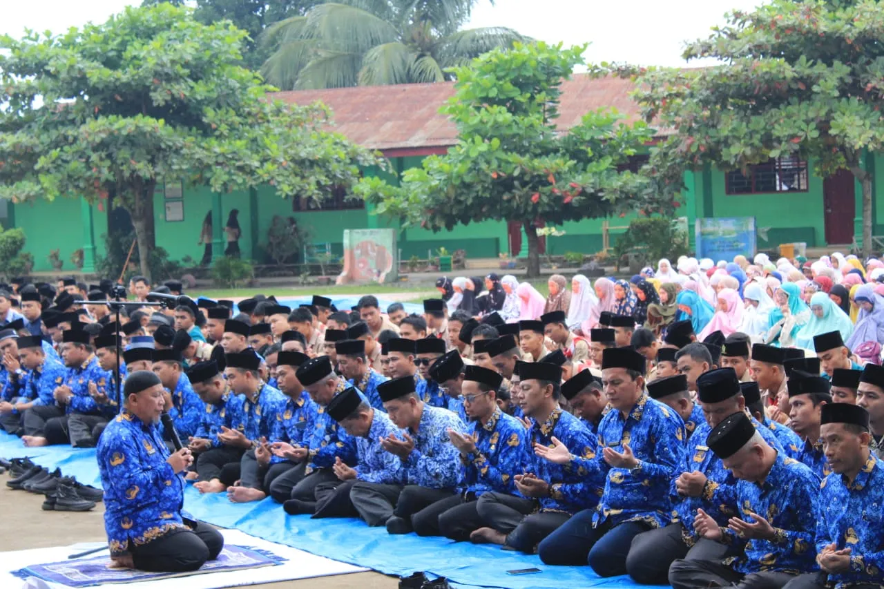 Kemenag Batu Bara Galang Dana Untuk Palestina dan Doa Bersama
