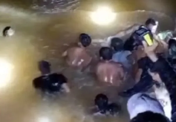 Viral, Warga Evakuasi IRT  Tewas Diterkam Buaya