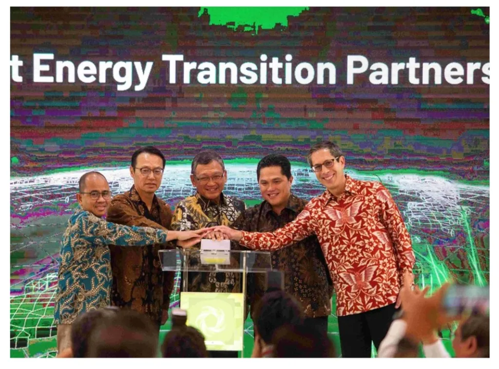 Peluncuran  Rencana Investasi dan Kebijakan Komprehensif Transisi Energi RI