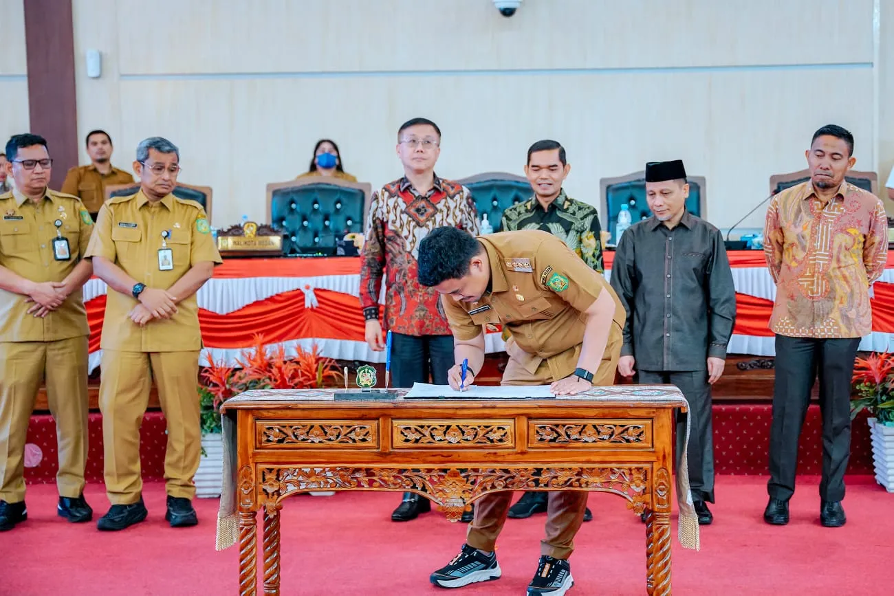Ranperda Pengelolaan BMD Kota Medan Disahkan