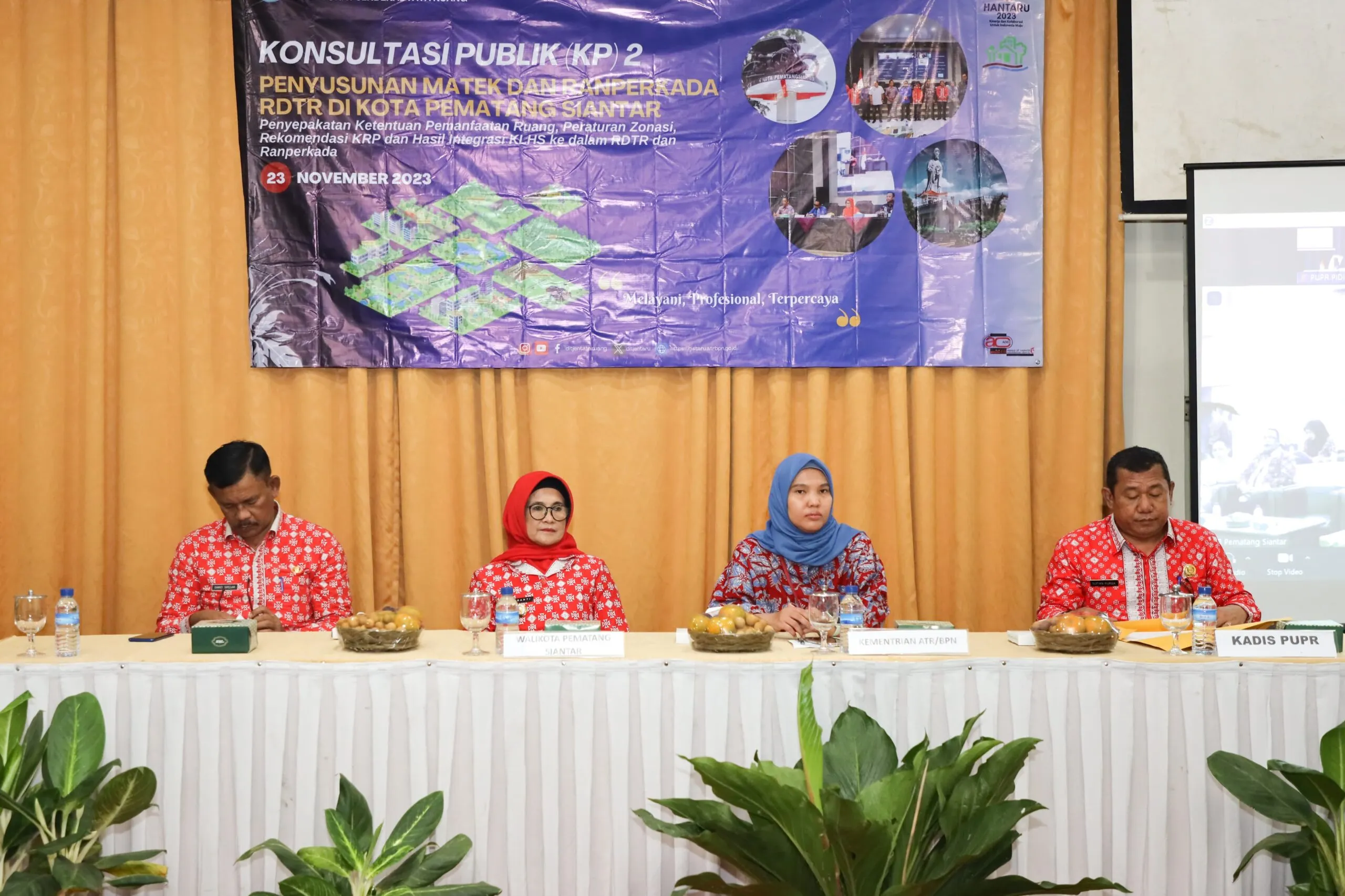 Wali Kota P. Siantar Buka Rapat Konsultansi Publik Penyusunan Dokumen Rencana Detail Tata Ruang 
