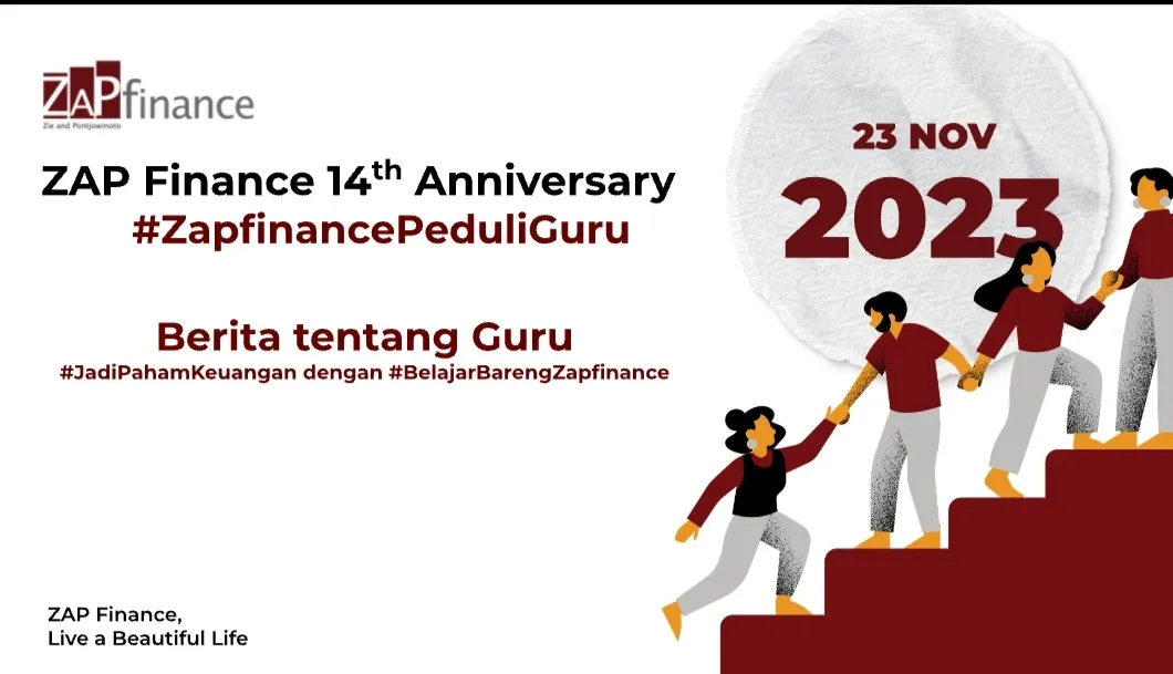 Zapfinance Rayakan HUT ke 14, Dorong Literasi Keuangan Guru di Indonesia