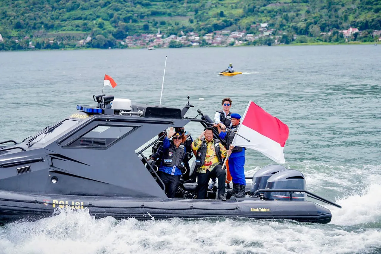 Ketua MPR RI  Apresiasi Aquabike Jetski World Championship 2023 di Danau Toba