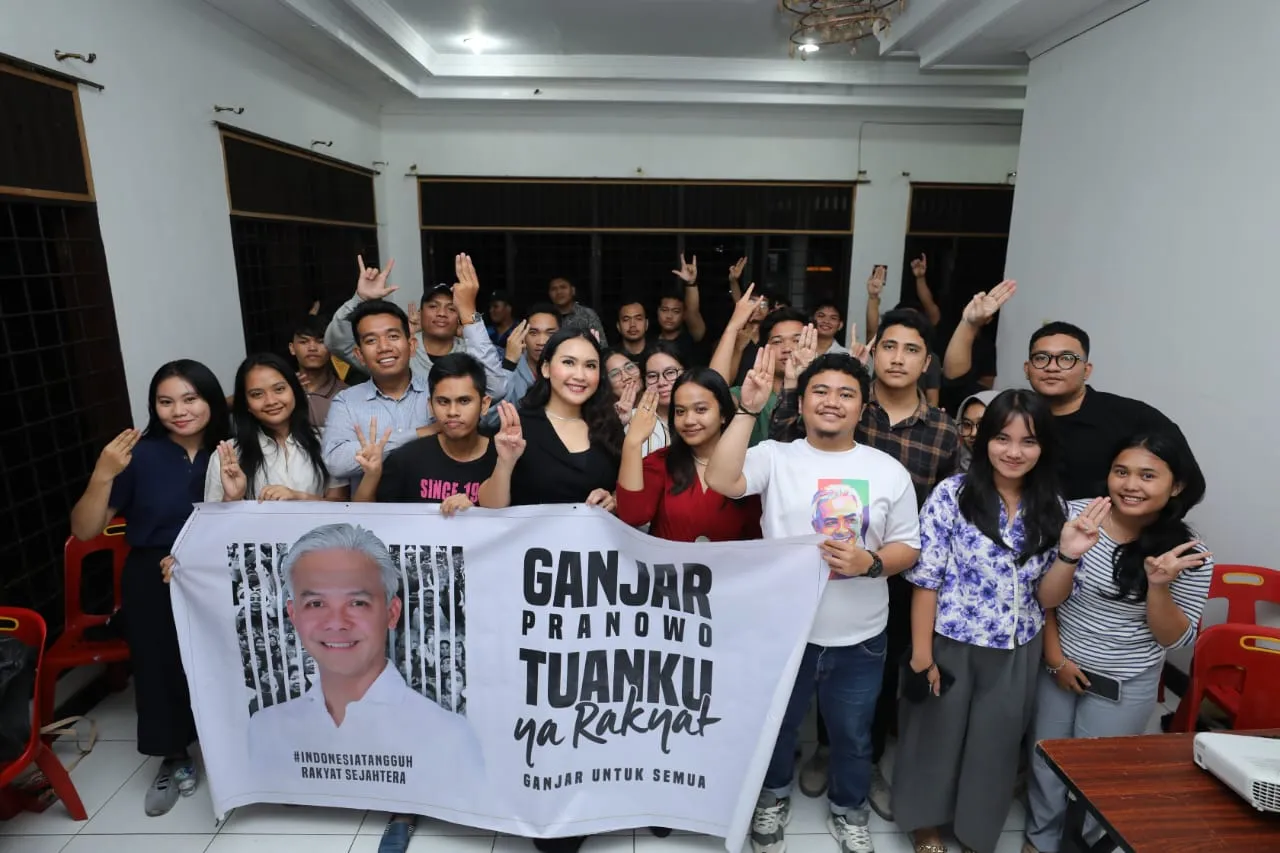 Civitas Ganjar Sumut Duduk Bareng Milenial-Mahasiswa Bahas Pendidikan