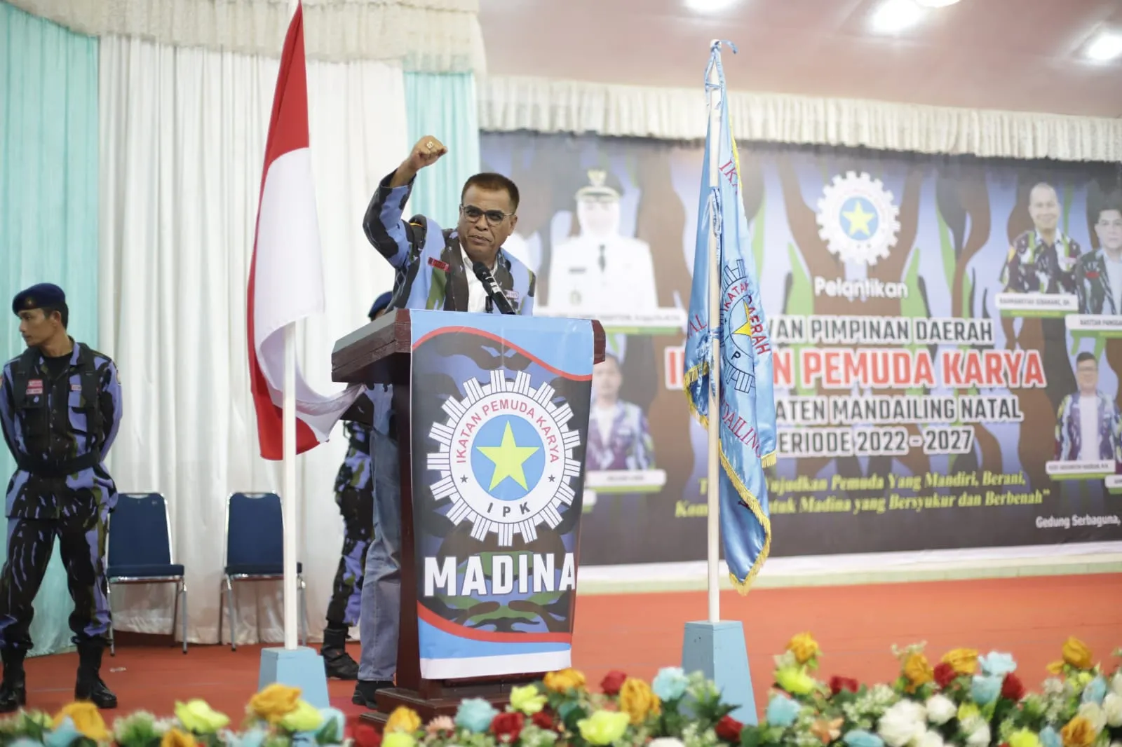 Pelantikan DPD IPK Madina Diawali Baca Alquran, Bupati: Jaga Amanah