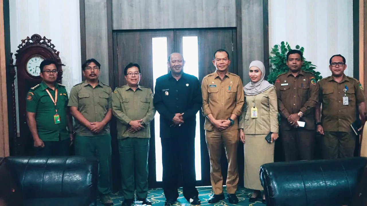 Balai Besar TNGL Dan Plt Bupati Langkat Bahas Konservasi Hutan 