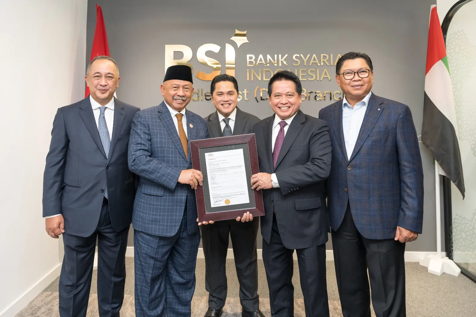 BSI Optimalkan Kantor Cabang Dubai, Perkuat Kemitraan Strategis dengan Uni Emirat Arab