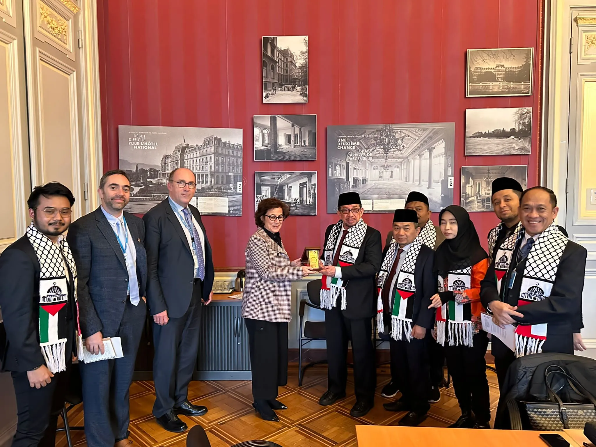 Fraksi PKS DPR RI Datangi HAM PBB di Swiss, Suarakan Kemerdekaan Palestina