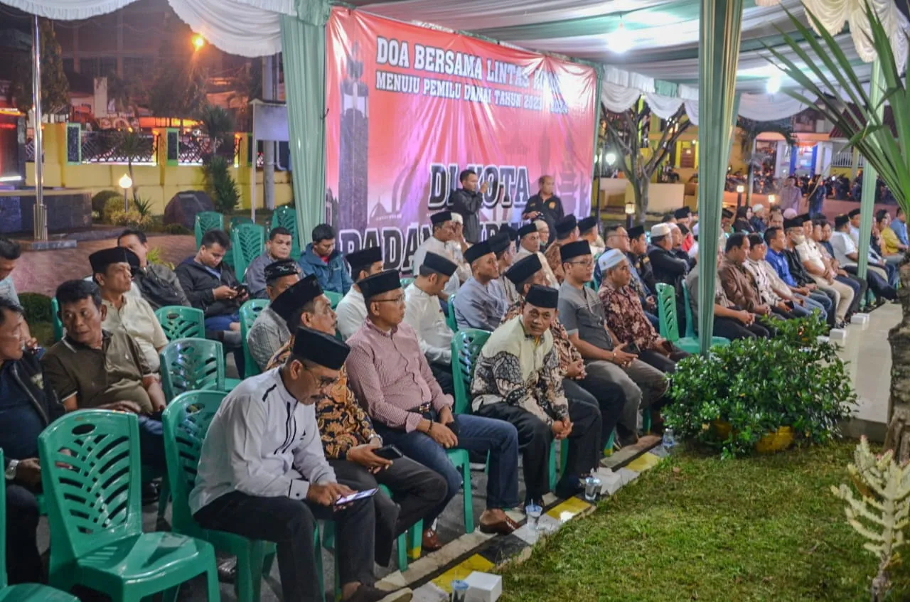 Wujudkan Pemilu Damai, Lintas Sektoral di Padangsidimpuan Gelar Doa Bersama