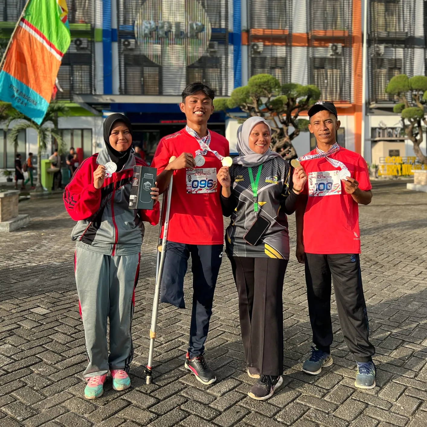 Tiga Atlet NPC Madina Raih Medali Emas di Nur Ferry Cup Sumut