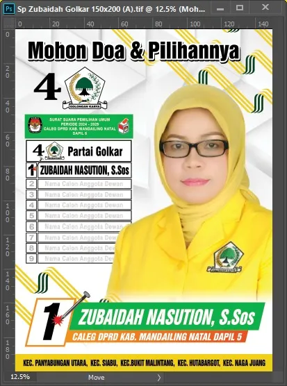 Jumlah Pemilih di Madina  Lebih Banyak Perempuan