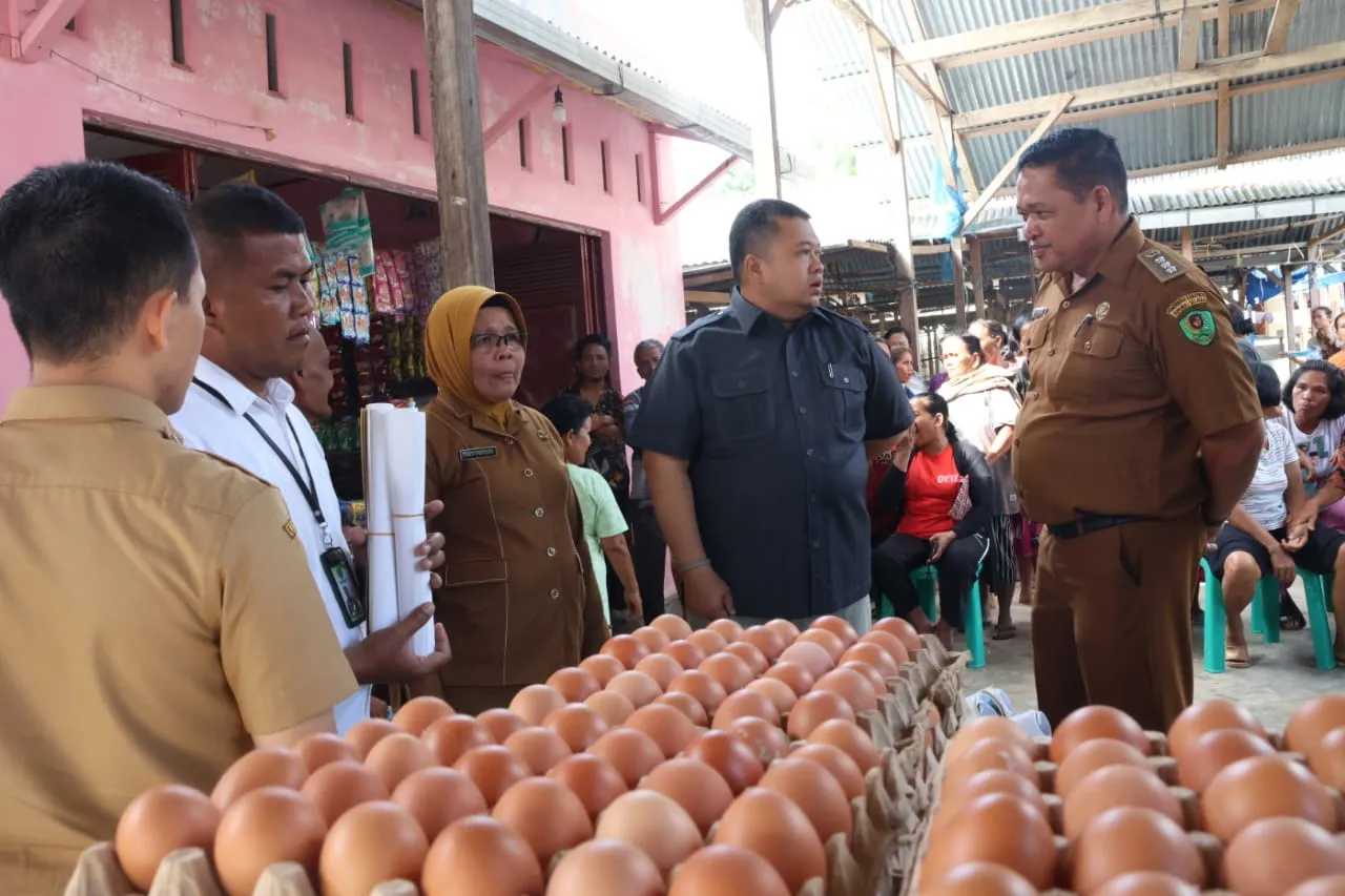 Pemkab Tapsel Gelar Gerakan Pangan Murah di Tantom Angkola