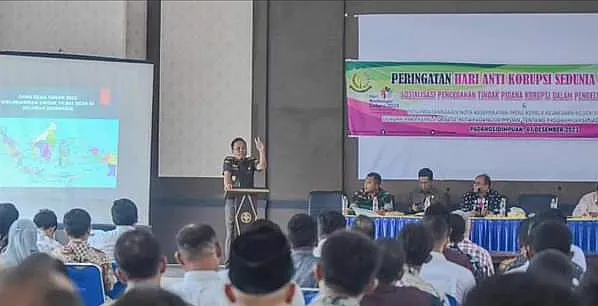 Kejari Padangsidimpuan Sosialisasikan Pencegahan Tindak Pidana Korupsi Dalam Pengelolaan Dana Desa