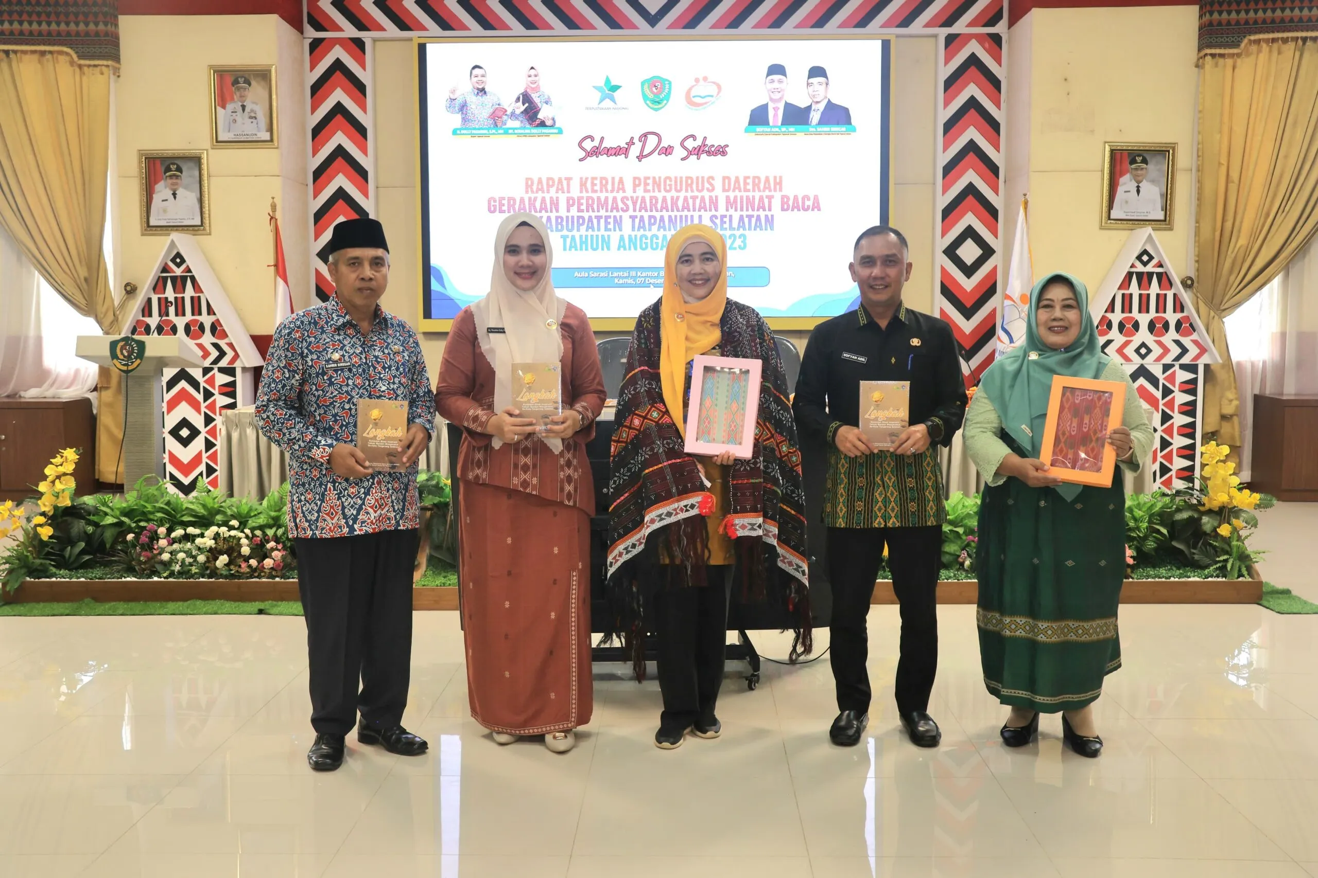 Bupati Tapsel: Perpustakaan Adalah Gudang Ilmu Pengetahuan dan Kebudayaan