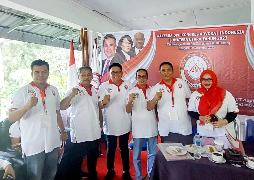 DPD Kongres Advokat Indonesia Sumut Gelar Rakerda
