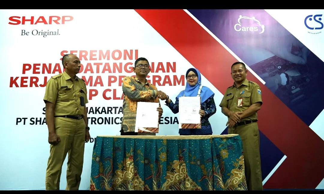 Sharp Indonesia Dukung Program Revitalisasi SMK Pemprov DKI Jakarta