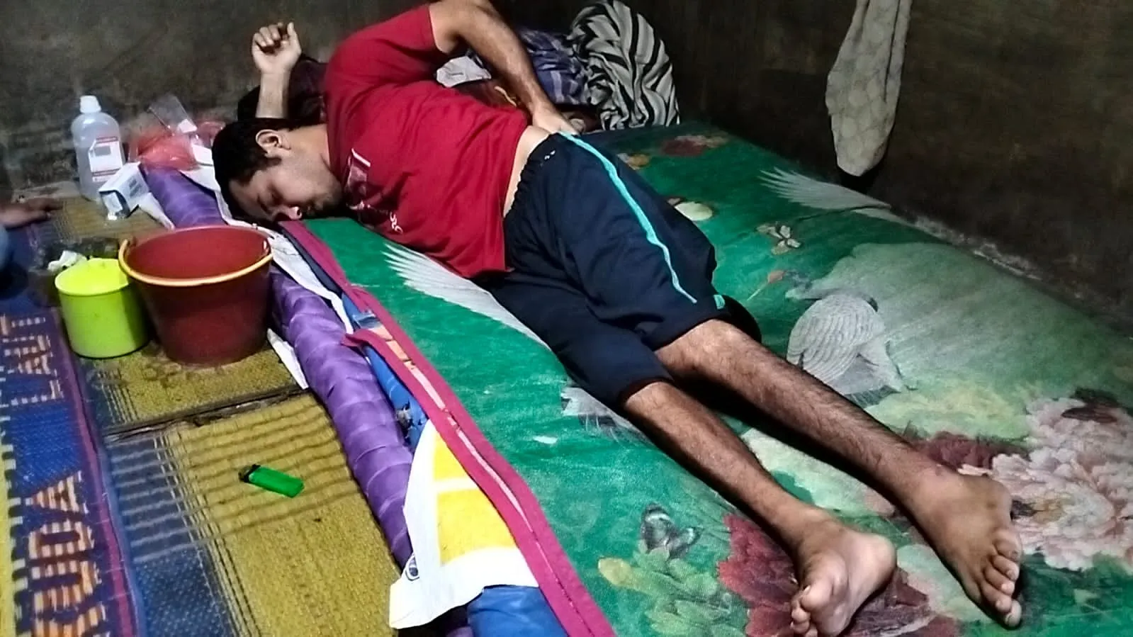 Lumpuh Tertimpa Kanopi,  Butuh Bantuan Biaya Berobat