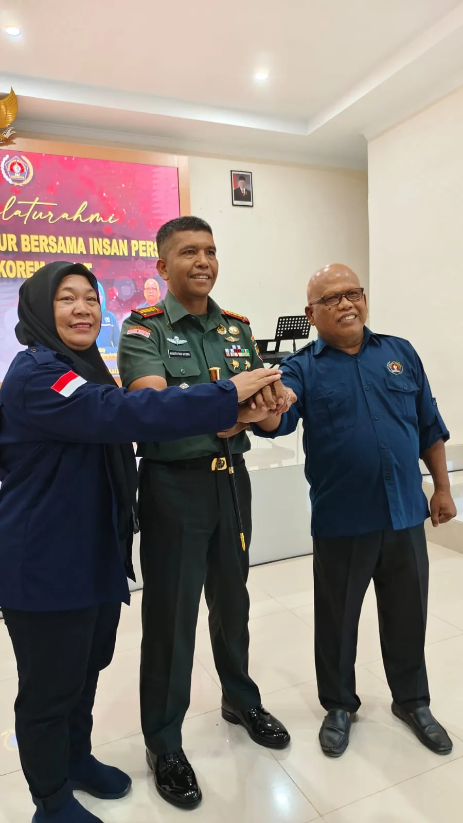 Danrem 022/PT Bersama Insan Pers Jaga Keutuhan NKRI Melalui Pemberitaan