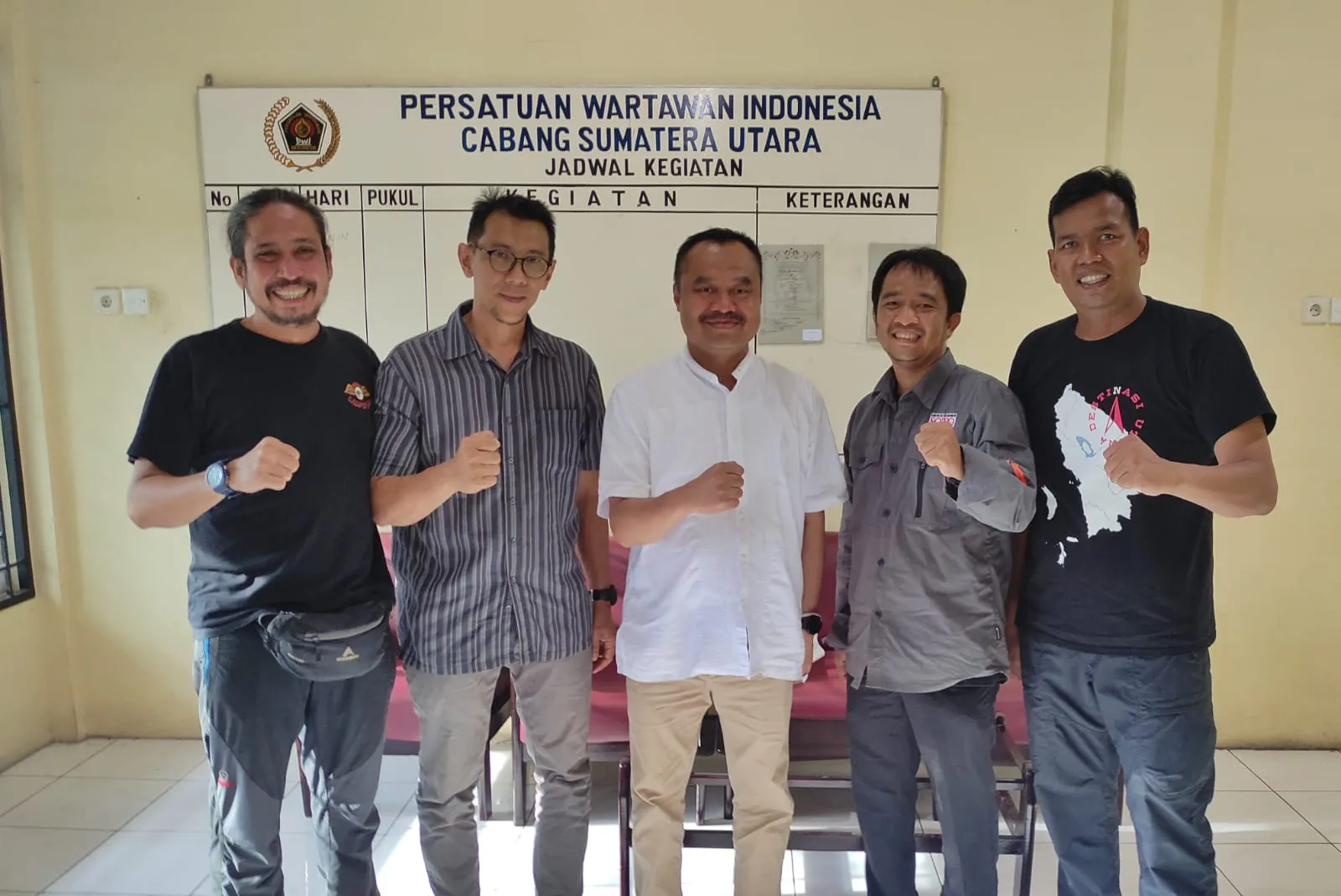 Bersinergi dan Kolaborasi, PFI Medan Silaturahmi ke PWI Sumut