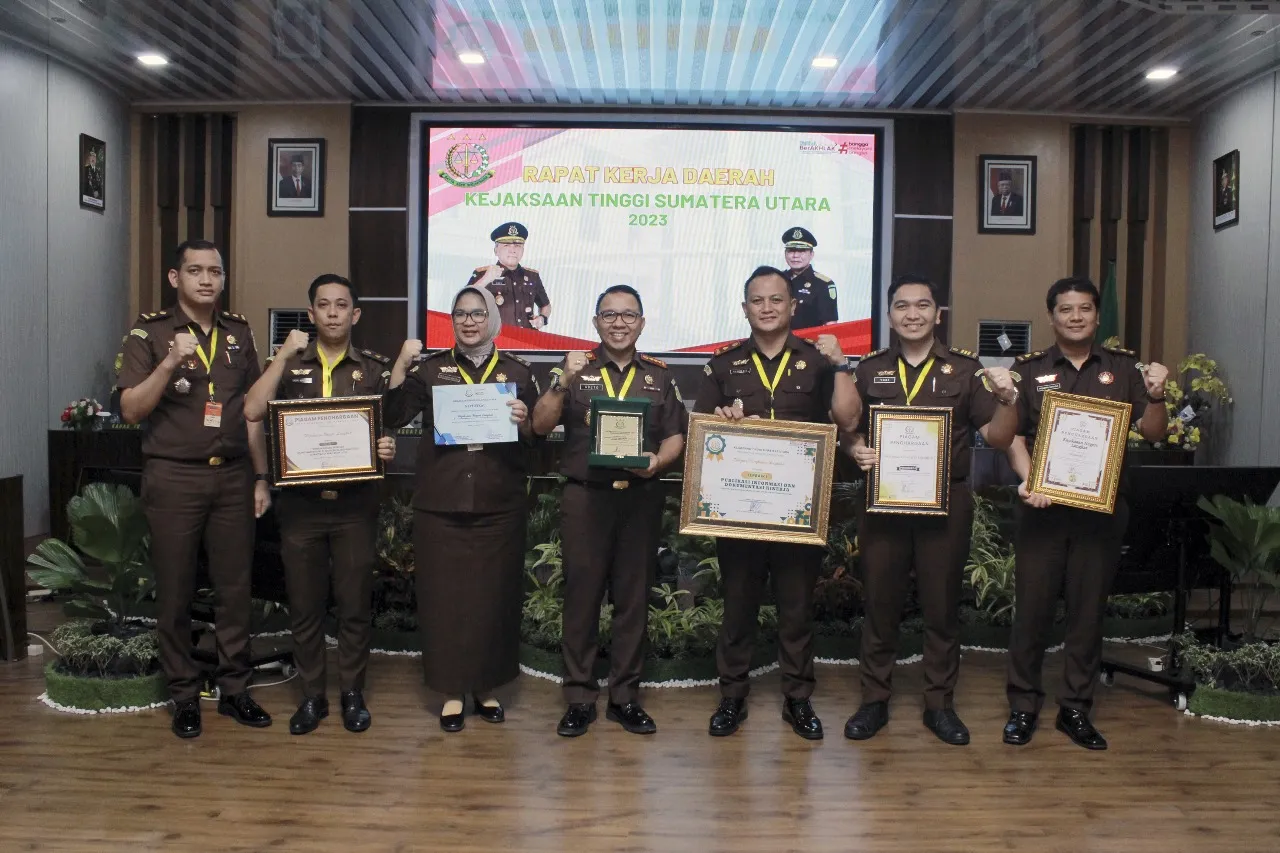 Kejari Langkat Raih Predikat Kejaksaan Terbaik se-Sumut