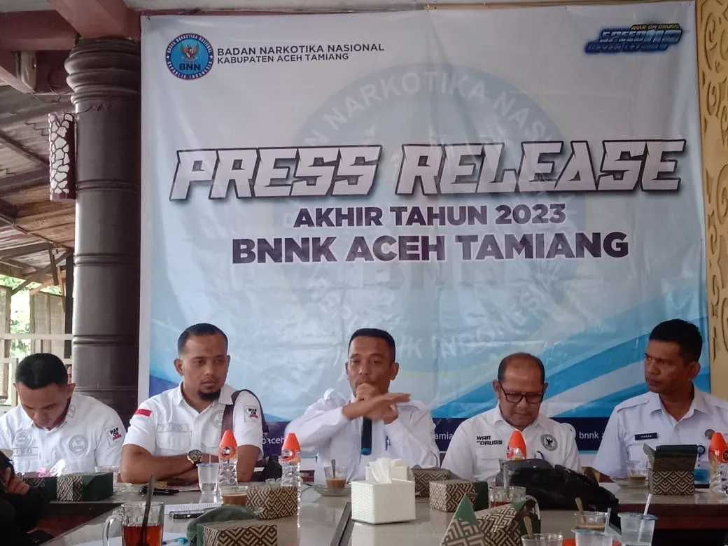 BNNK Aceh Tamiang Berhasil Ungkap 11 Kasus Penyalahgunaan Narkotika