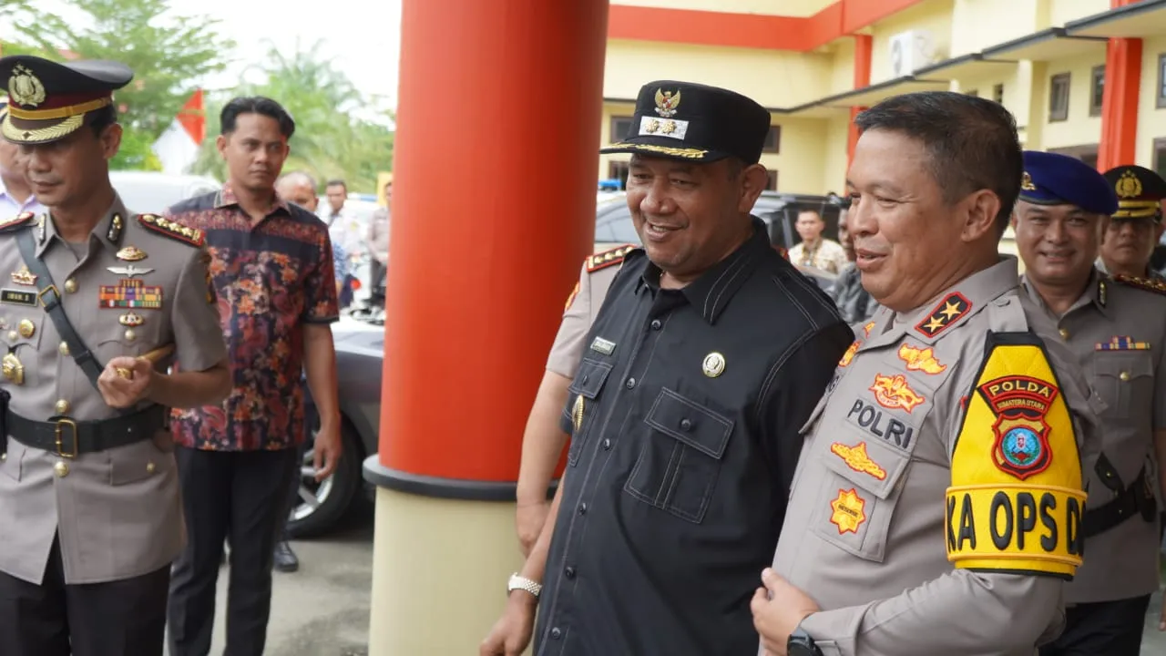 Plt Bupati Langkat & Kapolda Sumut Hadiri Penutupan Pendidikan Bintara Polri SPN Hinai