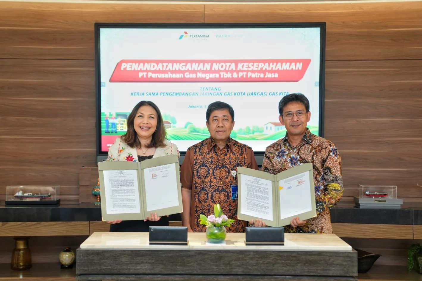 PGN dan Patra Jasa Kerjasama dalam Pengembangan Jargas