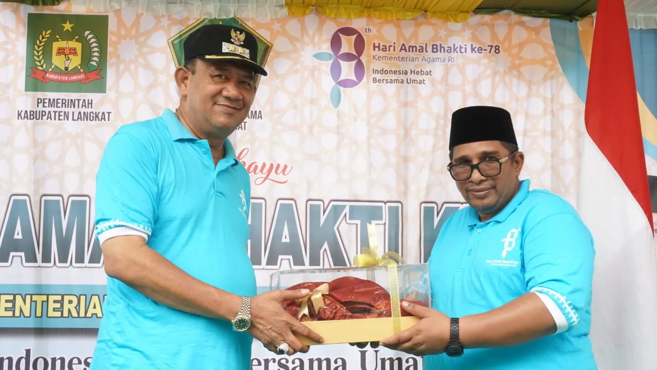 Plt Bupati Langkat Ingin Guru Ngaji Menerima Imbalan Semestinya