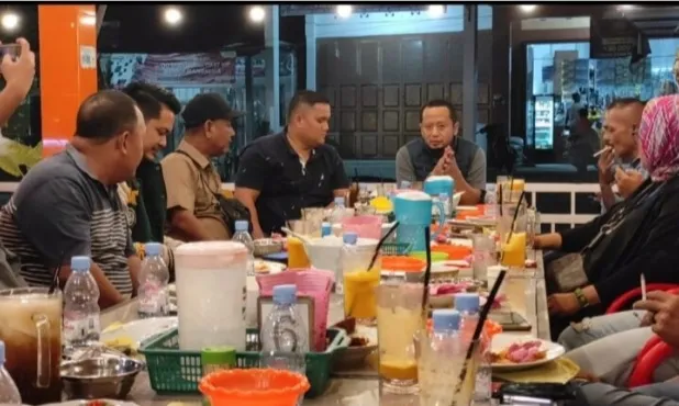 Malam Keakraban Kalapas Kelas IIA Labuhan Ruku dengan Media
