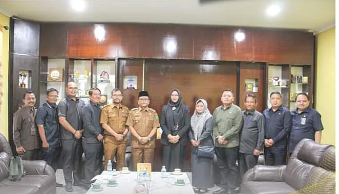 Pj Wali Kota Terima Kunjungan Ketua PN Kota Padangsidimpuan
