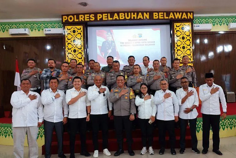Komisi I DPRD Medan – Polres Belawan, Kerjasama Ciptakan Suasana Kondusif di Pesta Demokrasi