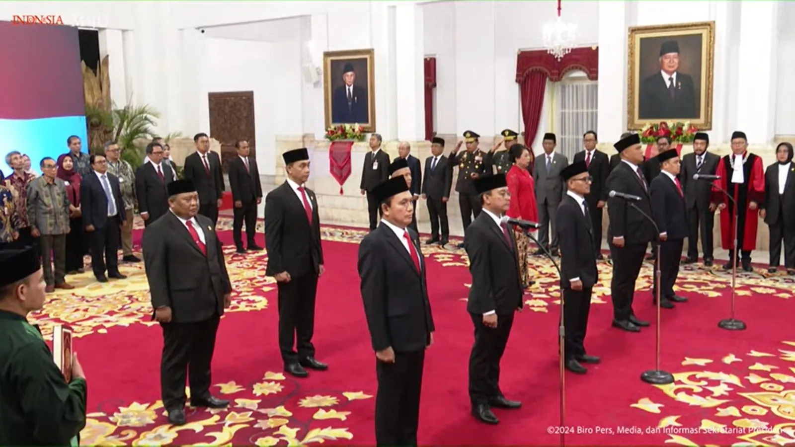 Presiden Lantik Sembilan Anggota KPPU Periode 2024-2029