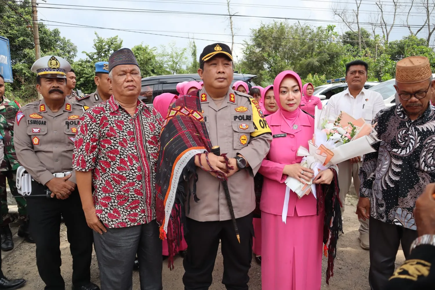 Kapolres Palas Kunker Ke Polsek Barumun Tengah