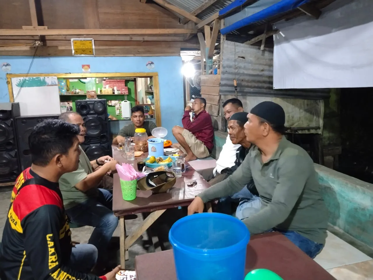 Sukseskan Pemilu 2024, Polsek Labuhan Ruku Giat Patroli Dialogis Ops Mantap Brata 2024