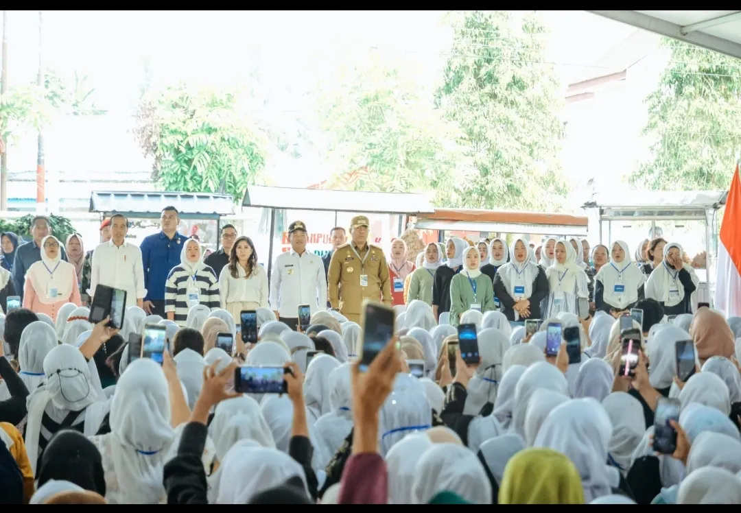 Presiden RI Joko Widodo Puji Produk UMKM Sumut