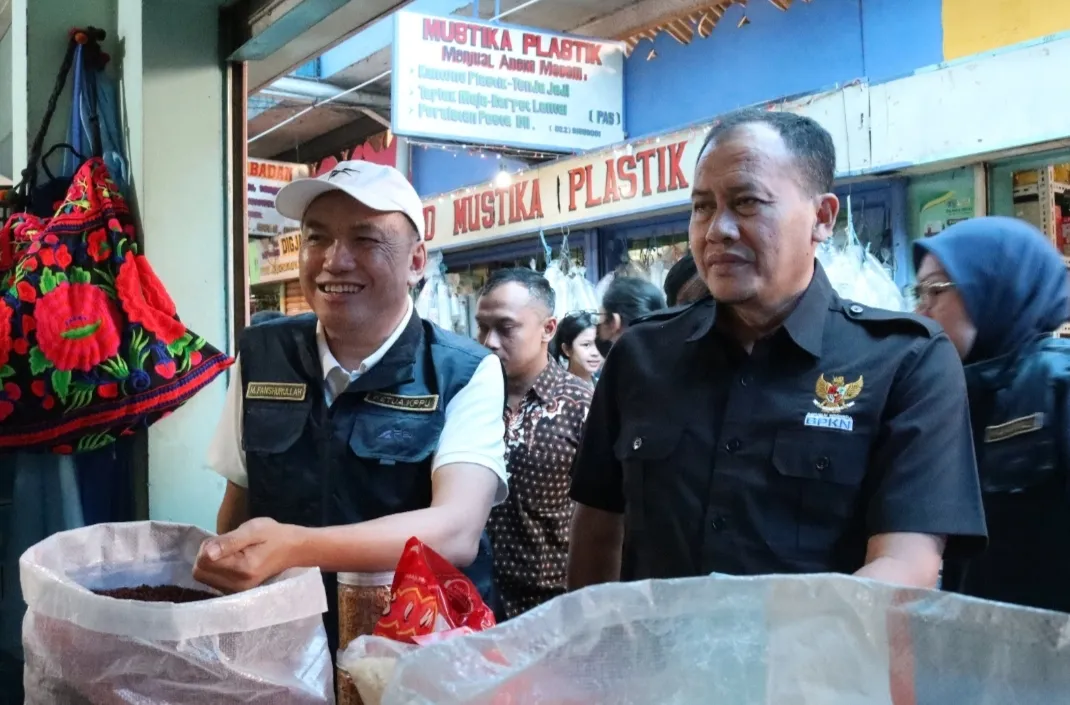Jelang Ramadhan, Ketua KPPU dan BPKN Sidak Pasar