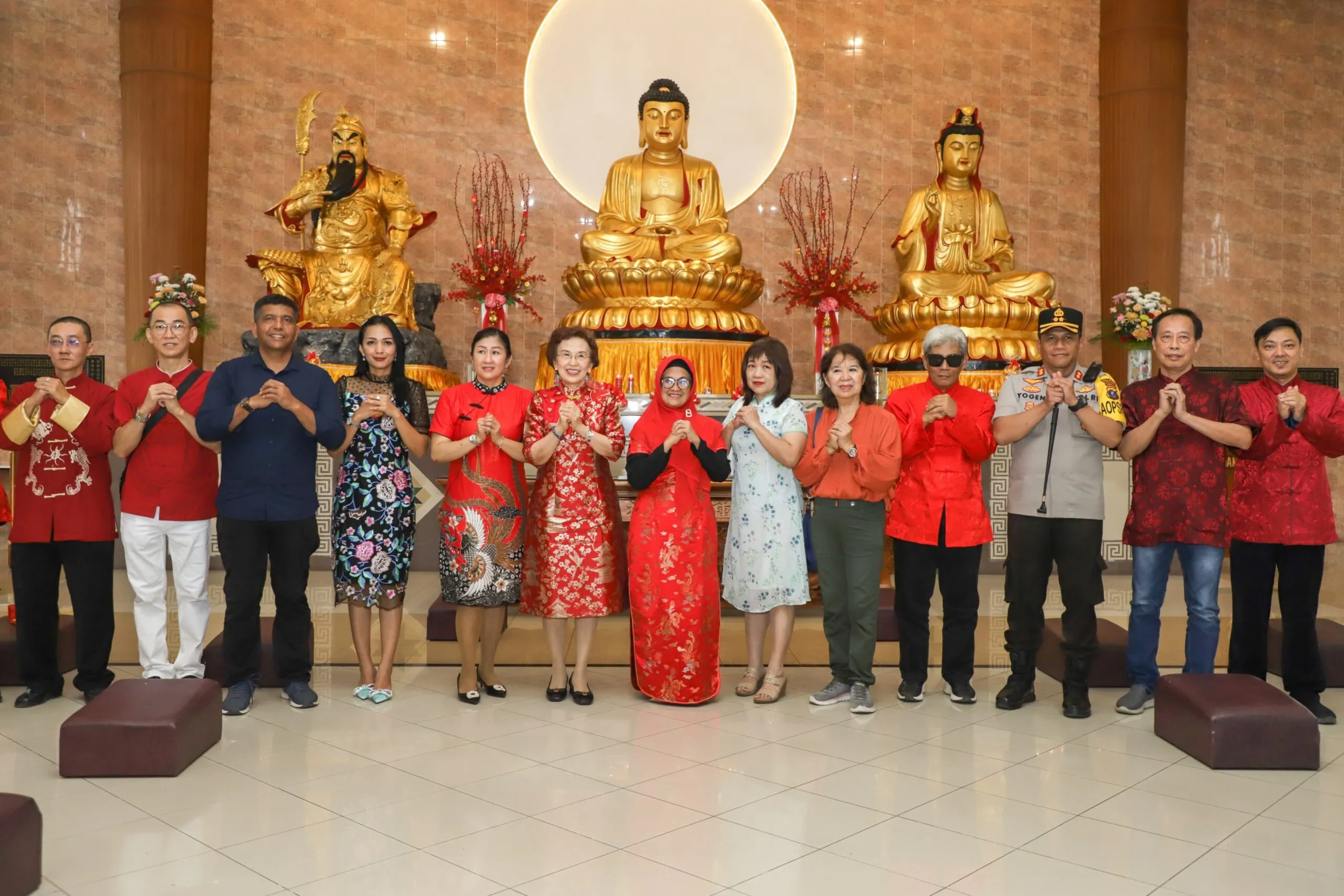 Momentum Tahun Baru Imlek, Wali Kota P. Siantar Kunjungi Sejumlah Vihara 
