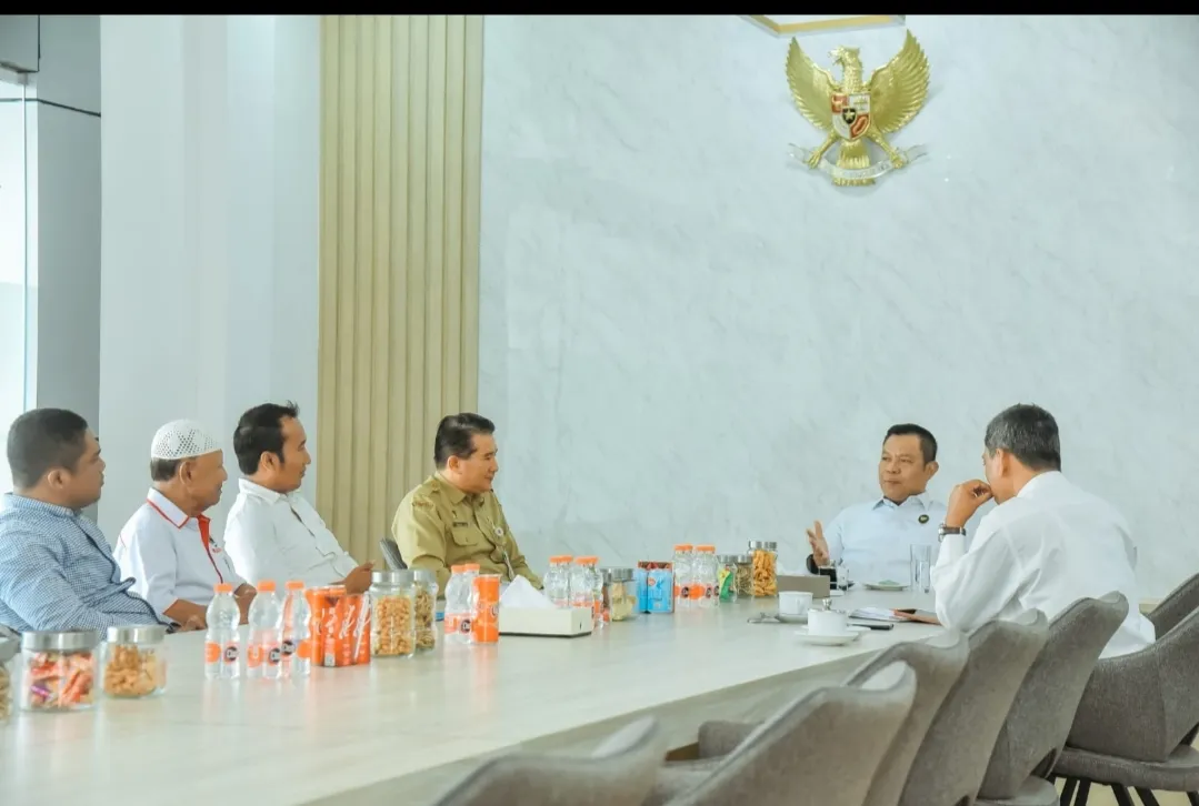 Pj Bupati Sambut Audensi PWI Batubara