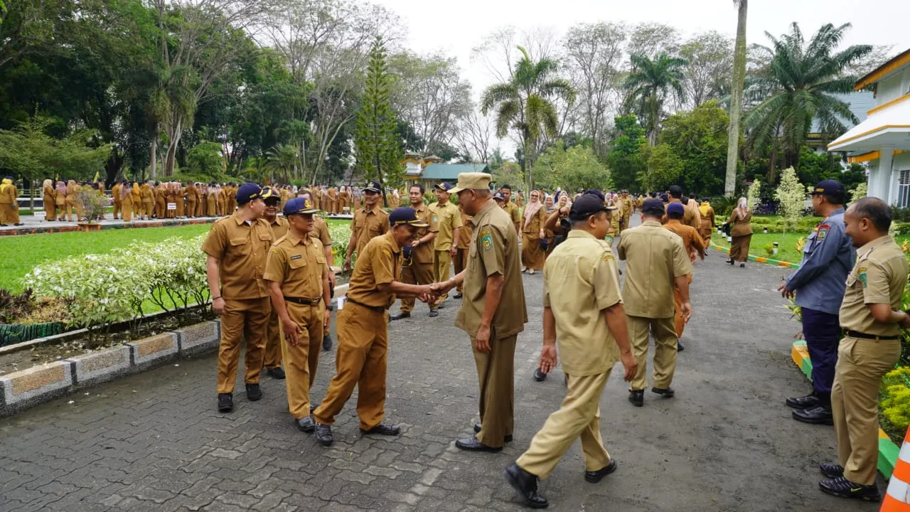 Apel Gabungan Terakhir, Syah Afandin Mohon Maaf Atas Segala Kekurangannya 