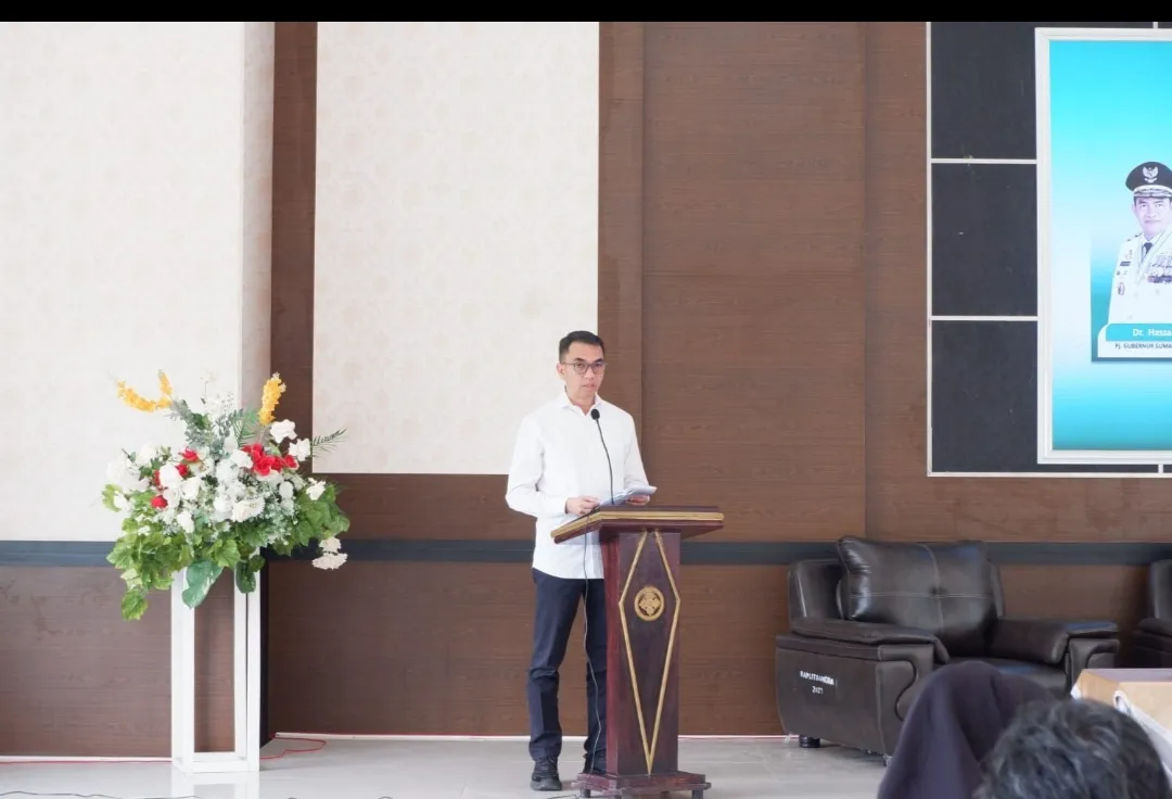 Pj Gubsu Buka Musrenbang RPJPD Kota Padangsidimpuan Tahun 2025-2045