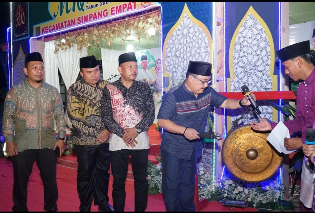 Bupati Asahan Tutup MTQ dan Festival Qasidah ke 55 Simpang Empat
