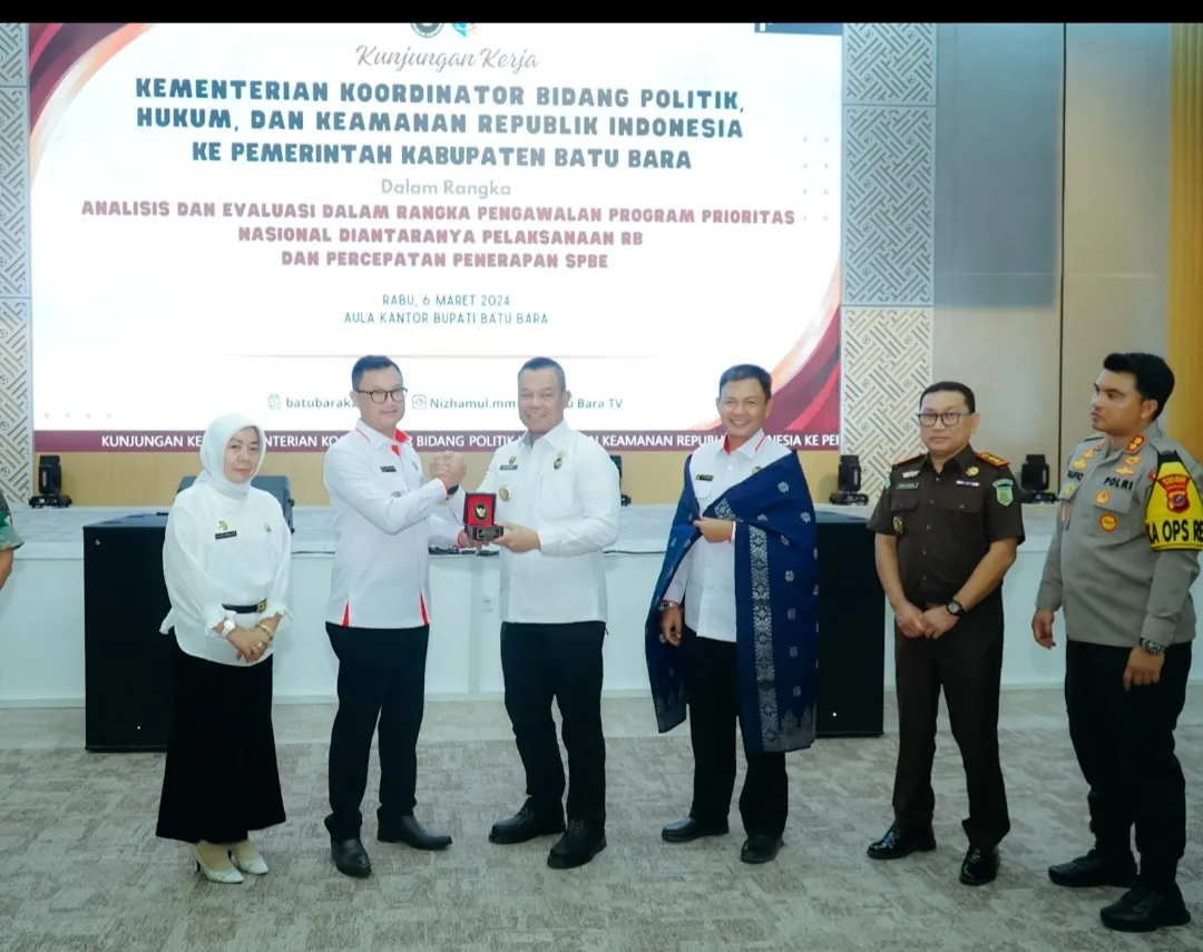 Pj Bupati Batubara Terima Kunjungan Tim Kemenko Polhukam