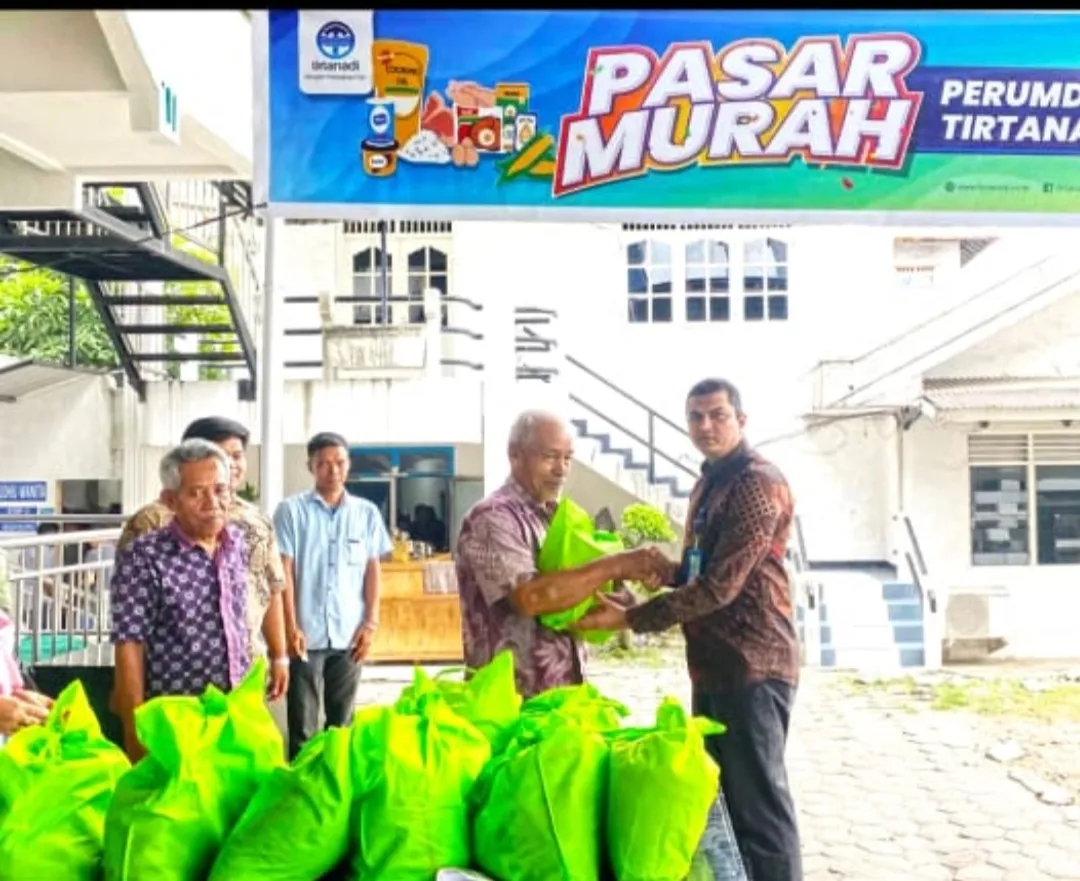 Perumda Tirtanadi Gelar Pasar Murah