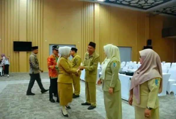 Sekdakab Batubara Lantik 4 Pejabat Dilingkungan Pemkab 