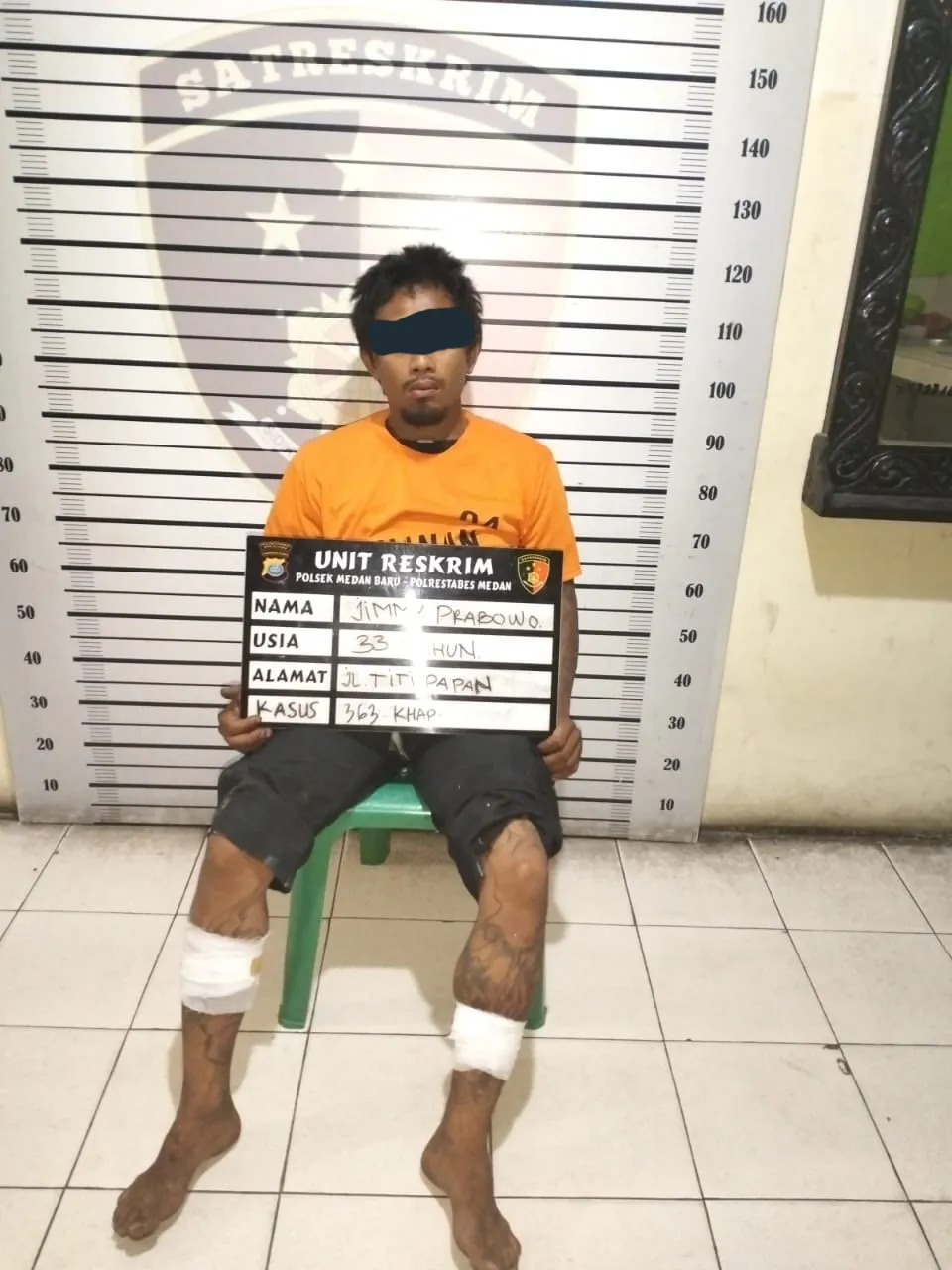 Residivis Spesialis Bongkar Rumah Ditembak