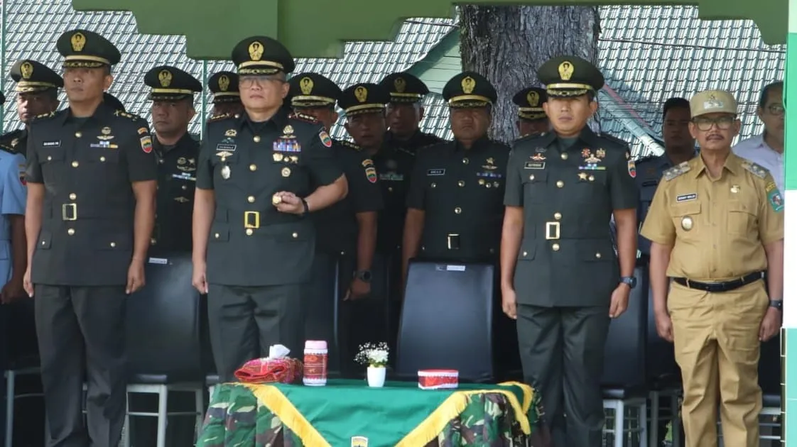 Wabup Simalungun Hadiri Upacara Penutupan Diktama TNI AD Gelombang II TA 2023