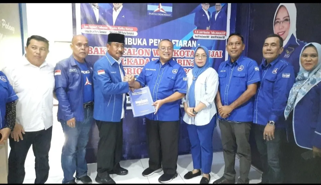 Amir Hamzah Dan Zainuddin Purba Bersaing Di Pilkada Binjai