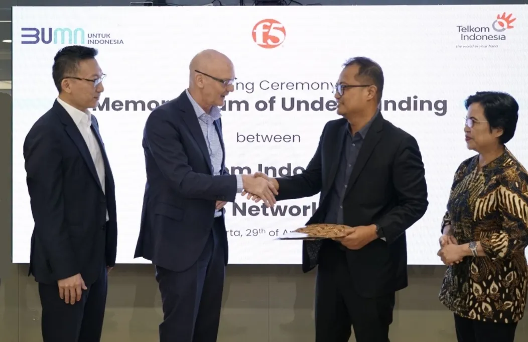 Perkuat Cybersecurity Indonesia, Telkom bersama F5 Kokohkan Kemitraan Strategis